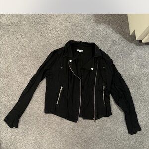 BP Black Bomber Jacket for Women